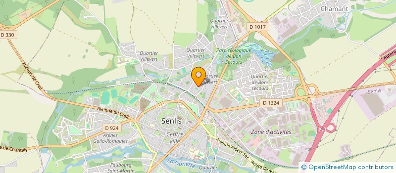 localisation de l'entreprise AULTYA IMMO  SENLIS