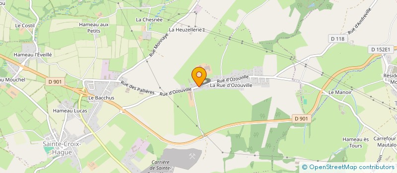 localisation de l'entreprise AULUBE  LA HAGUE