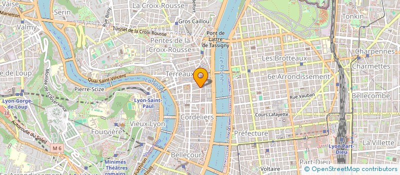 localisation de l'entreprise AULUCIA à LYON