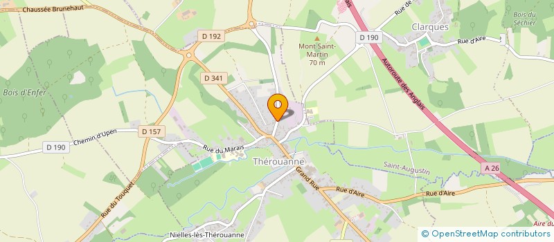 localisation de l'entreprise AULUGANI  THEROUANNE