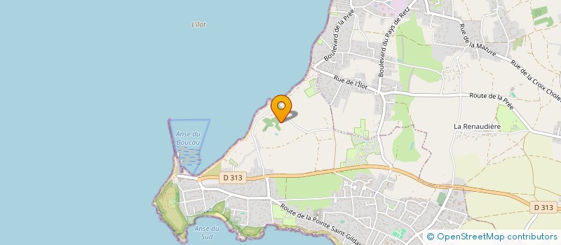localisation de l'entreprise AULUSYLYAN à LA PLAINE-SUR-MER