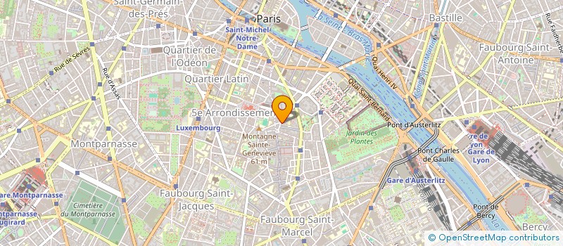 localisation de l'entreprise AUM  PARIS