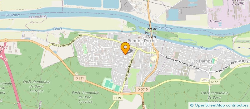 localisation de l'entreprise AUM CHALET  PONT-DE-L'ARCHE