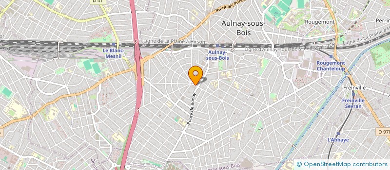 localisation de l'entreprise AUM NMS à AULNAY-SOUS-BOIS