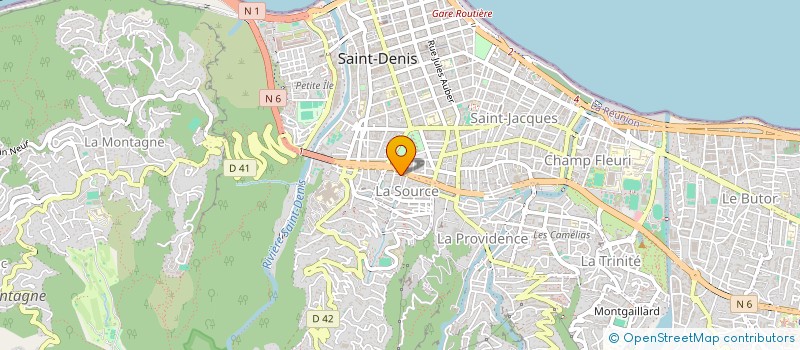 localisation de l'entreprise AUMA à SAINT-DENIS