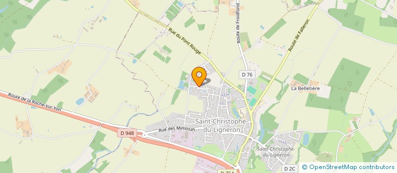 localisation de l'entreprise AUMACHA à SAINT-CHRISTOPHE-DU-LIGNERON