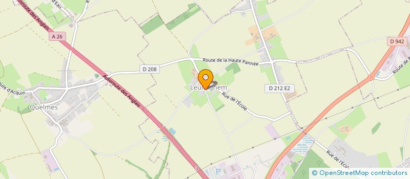 localisation de l'entreprise AUMAJE  LEULINGHEM