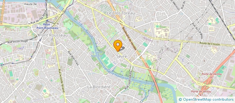 localisation de l'entreprise AUMALI  NANTES