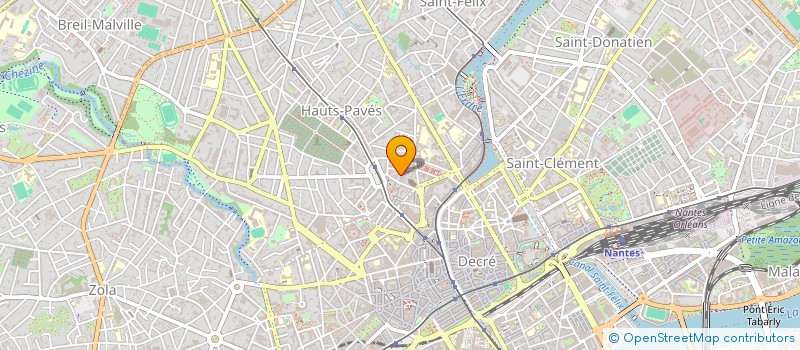 localisation de l'entreprise AUMAN KINES à NANTES