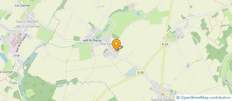localisation de l'entreprise AUMAND à MARSAIS-SAINTE-RADEGONDE
