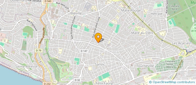 localisation de l'entreprise AUMARA  LE HAVRE