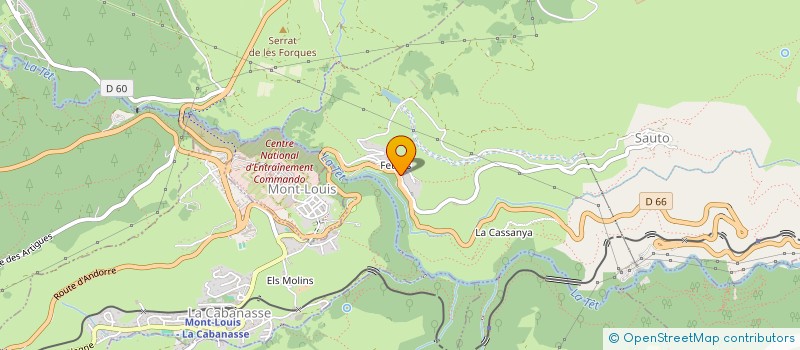 localisation de l'entreprise AUMASSON BONHOMME BUREAU DES GUIDES  SAUTO