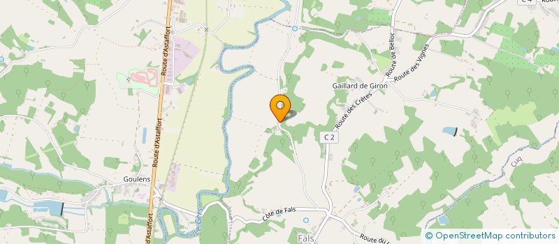 localisation de l'entreprise AUMATHIU  ASTAFFORT