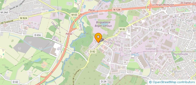 localisation de l'entreprise AUMAX  PLAISANCE-DU-TOUCH