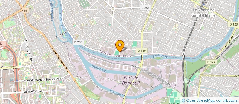 localisation de l'entreprise AUMAYA à SAINT-MAUR-DES-FOSSES