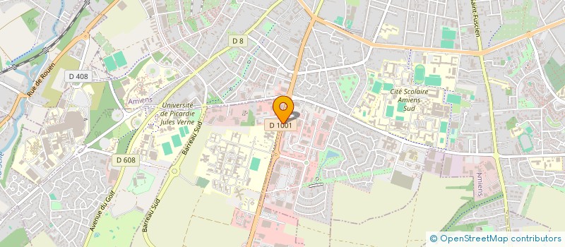 localisation de l'entreprise AUME  AMIENS