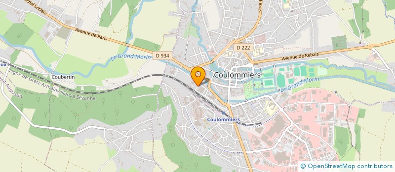 localisation de l'entreprise AUMENIMA  COULOMMIERS