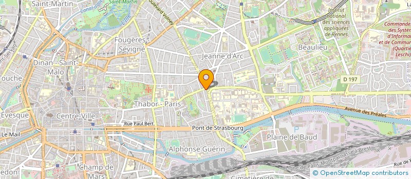 localisation de l'entreprise AUMEZ  RENNES