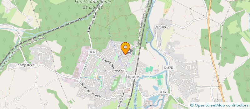 localisation de l'entreprise AUMICHLO  LIGUGE