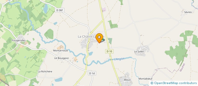 localisation de l'entreprise AUMINI ET FILS à LA CHATRE-LANGLIN