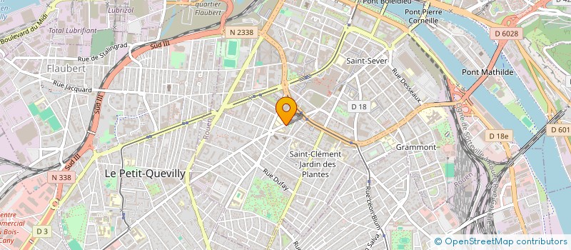 localisation de l'entreprise AUMONERIE C E S ROUEN GAUCHE  ROUEN