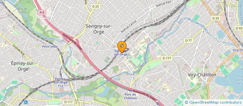 localisation de l'entreprise AUMONERIE CATHOLIQUE DES COLLEGES ET LYCEES DE SAVIGNY-SUR-ORGE à SAVIGNY-SUR-ORGE
