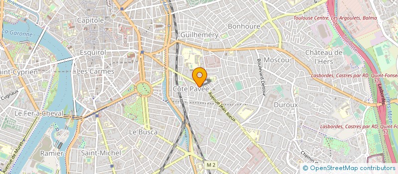 localisation de l'entreprise AUMONERIE CATHOLIQUE ND ARMEES FRANCAISE à TOULOUSE