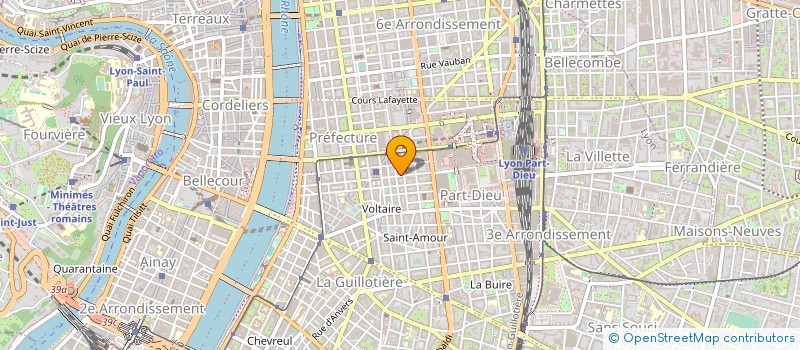 localisation de l'entreprise AUMONERIE CHAPONNAY  LYON