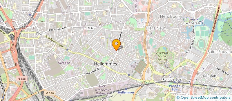 localisation de l'entreprise AUMONERIE CHR LILLE à LILLE