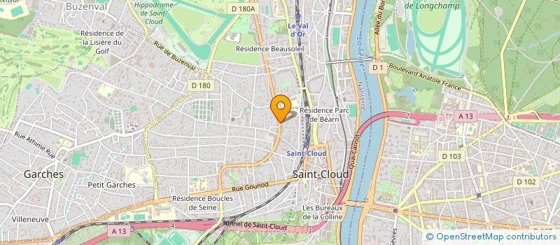 localisation de l'entreprise AUMONERIE DE SAINT CLOUD à SAINT-CLOUD