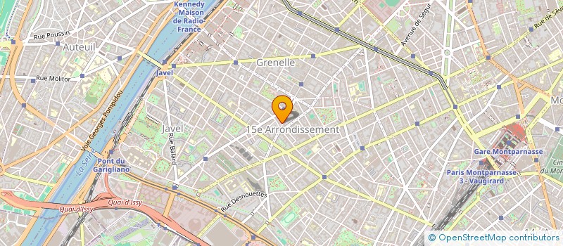 localisation de l'entreprise AUMONERIE DES LYCEES TECHNIQUES DU 15EME  PARIS