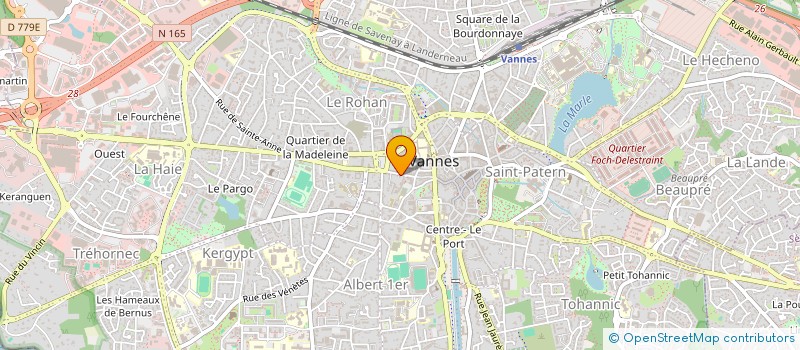 localisation de l'entreprise AUMONERIE DU COLLEGE J SIMON à VANNES