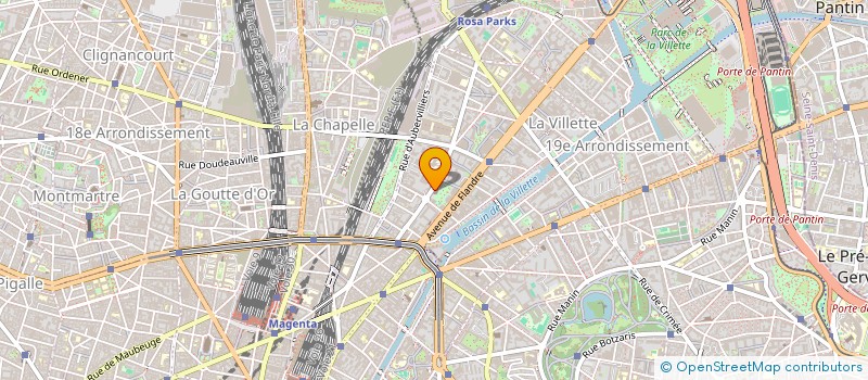 localisation de l'entreprise AUMONERIE DU COLLEGE MELIES  PARIS