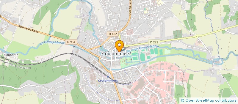 localisation de l'entreprise AUMONERIE JEUNES ENS PUB COULOMMIERS SES à COULOMMIERS