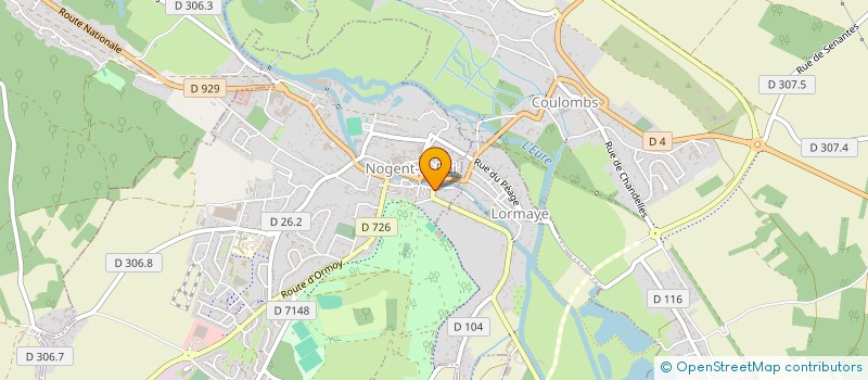 localisation de l'entreprise AUMONERIE SAINT MARTIN DE NOGENT-LE-ROI à NOGENT-LE-ROI