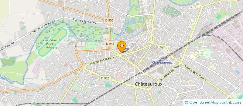 localisation de l'entreprise AUMONERIE SILOE 1 ER CYCLE à CHATEAUROUX