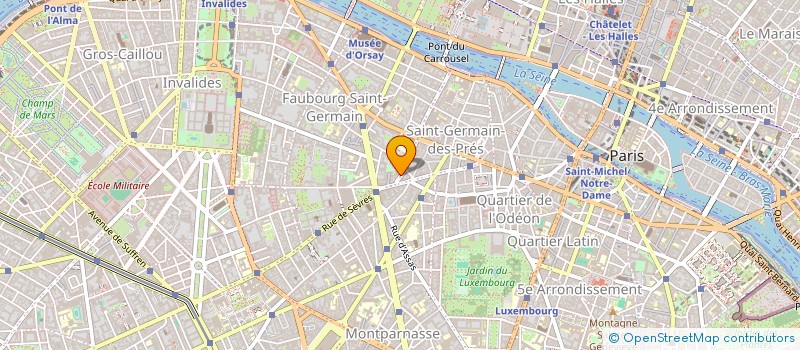 localisation de l'entreprise AUMONERIES  RENCONTRE PARIS  PARIS