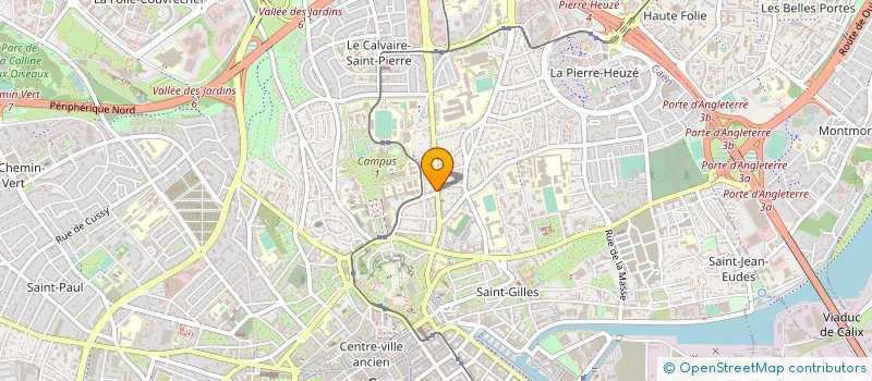 localisation de l'entreprise AUMONT à CAEN