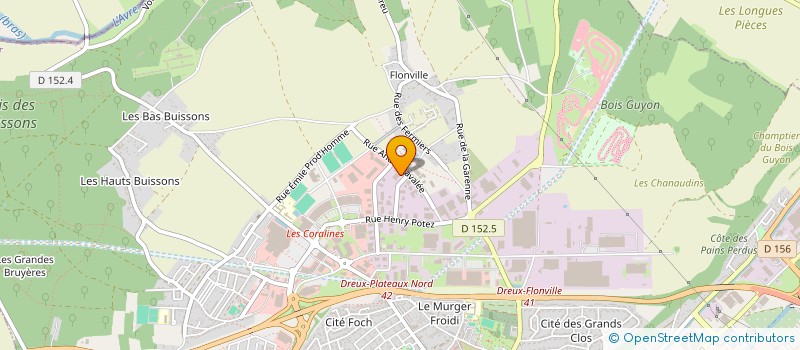 localisation de l'entreprise AUMONT ASSISTANCE DEPANNAGE à DREUX