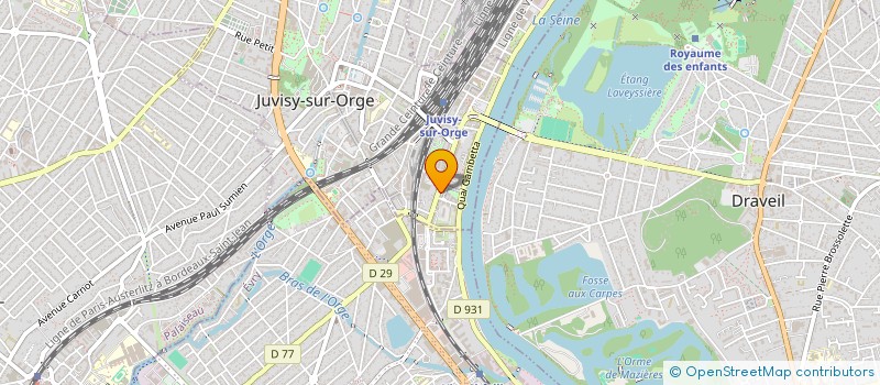 localisation de l'entreprise AUNA EXPERTISE à JUVISY-SUR-ORGE