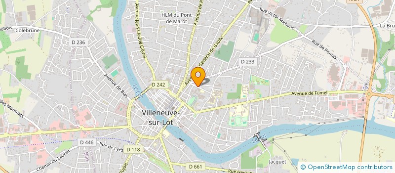 localisation de l'entreprise AUNA PAYSAGE  VILLENEUVE-SUR-LOT