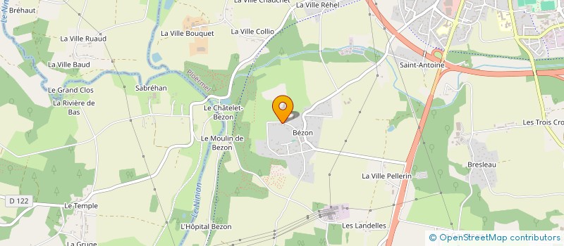 localisation de l'entreprise AUNAI-ROCHER  PLOERMEL