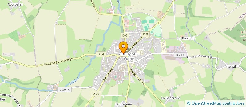 localisation de l'entreprise AUNAY-VILLERS RACING CLUB  LES MONTS D'AUNAY