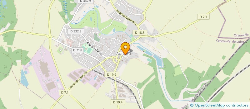 localisation de l'entreprise AUNEAU DEVELOPPEMENT à AUNEAU-BLEURY-SAINT-SYMPHORIEN