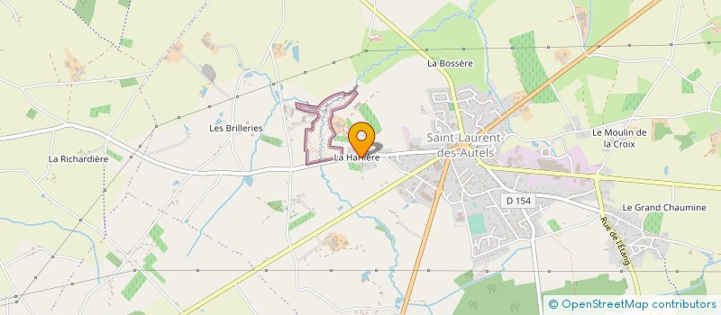 localisation de l'entreprise AUNEAU HERVE à OREE-D'ANJOU