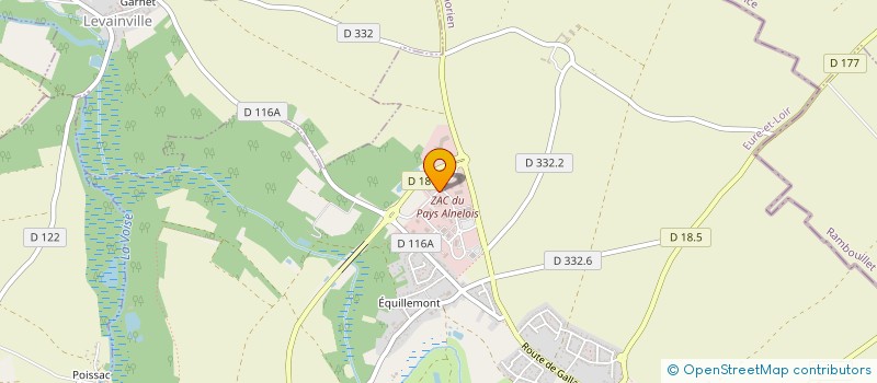 localisation de l'entreprise AUNEAU LOCATION à AUNEAU-BLEURY-SAINT-SYMPHORIEN