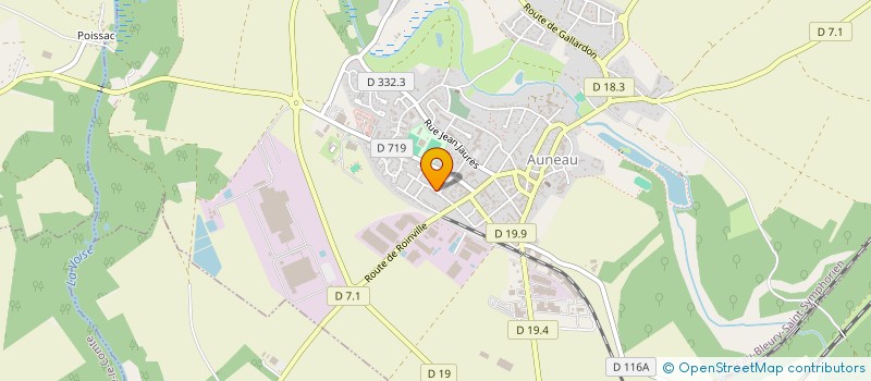 localisation de l'entreprise AUNEAU TAXI ROMAIN à AUNEAU-BLEURY-SAINT-SYMPHORIEN
