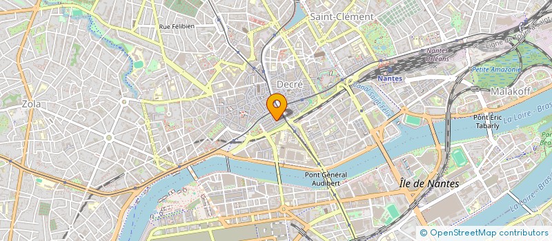 localisation de l'entreprise AUNEL à NANTES