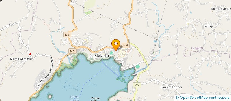 localisation de l'entreprise AUNIC  LE MARIN