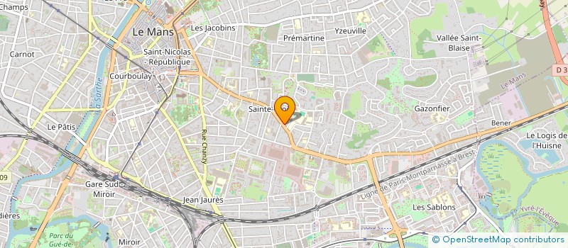 localisation de l'entreprise AUNIES à LE MANS